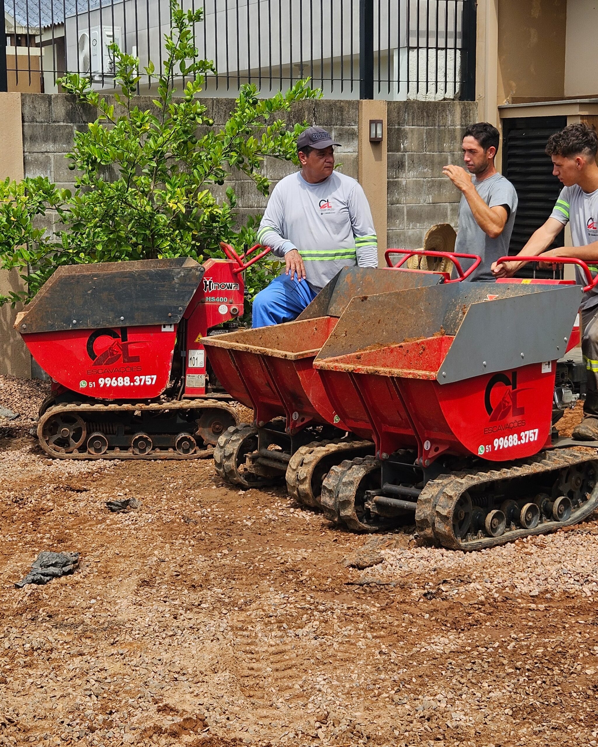 Mini Dumpers Para Escavar Piscinas